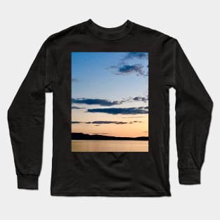 A Calm Evening on Francois Lake Long Sleeve T-Shirt